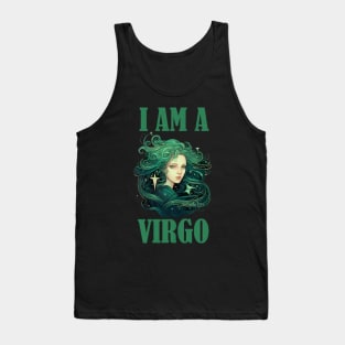 Emerald Virgo Tank Top